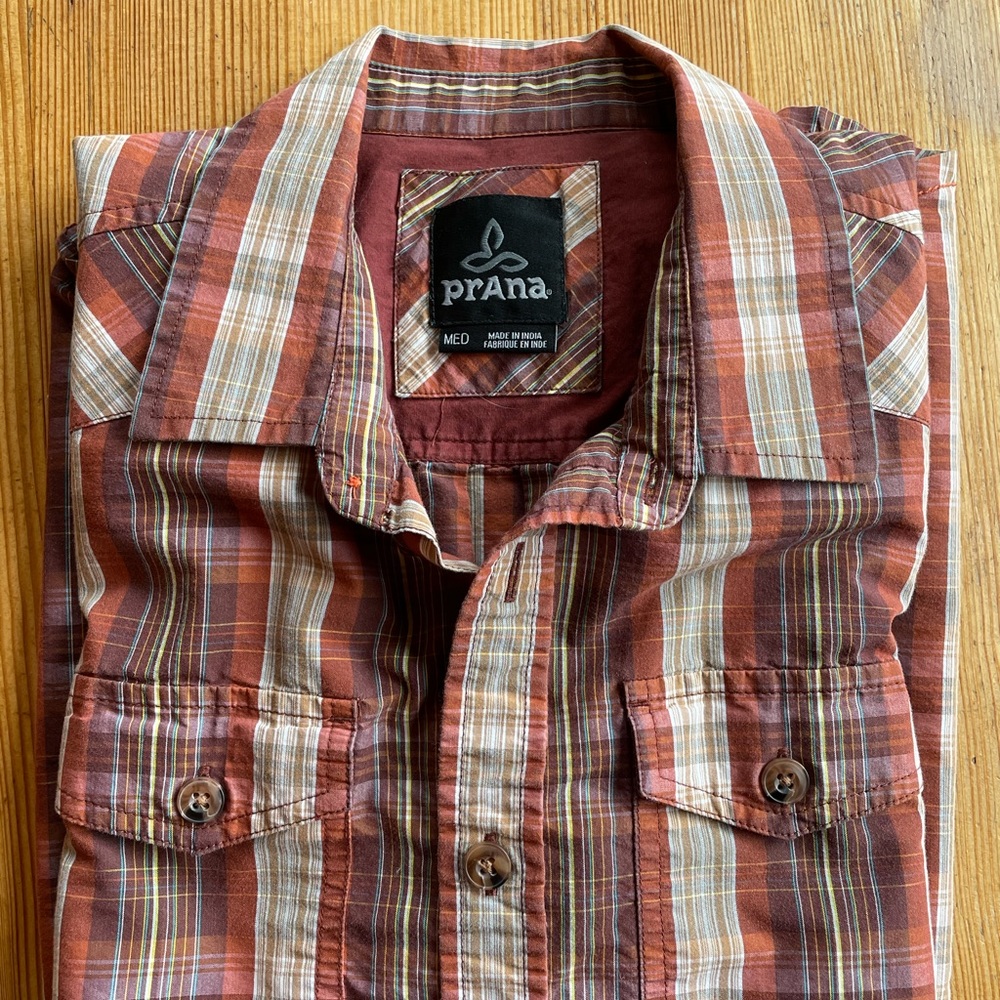 Prana short sleeved shirt
